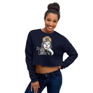 Women's Crop Sweatshirt - Image 2